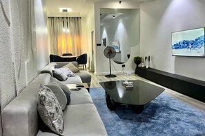 Unclassified image, 2 of 19, button - Bytup 2Bedroom Apt in Lekki,24Hrs Light, Wifi ,Fully Serviced Apartment , Water Heater Smart tv (Ibeju)