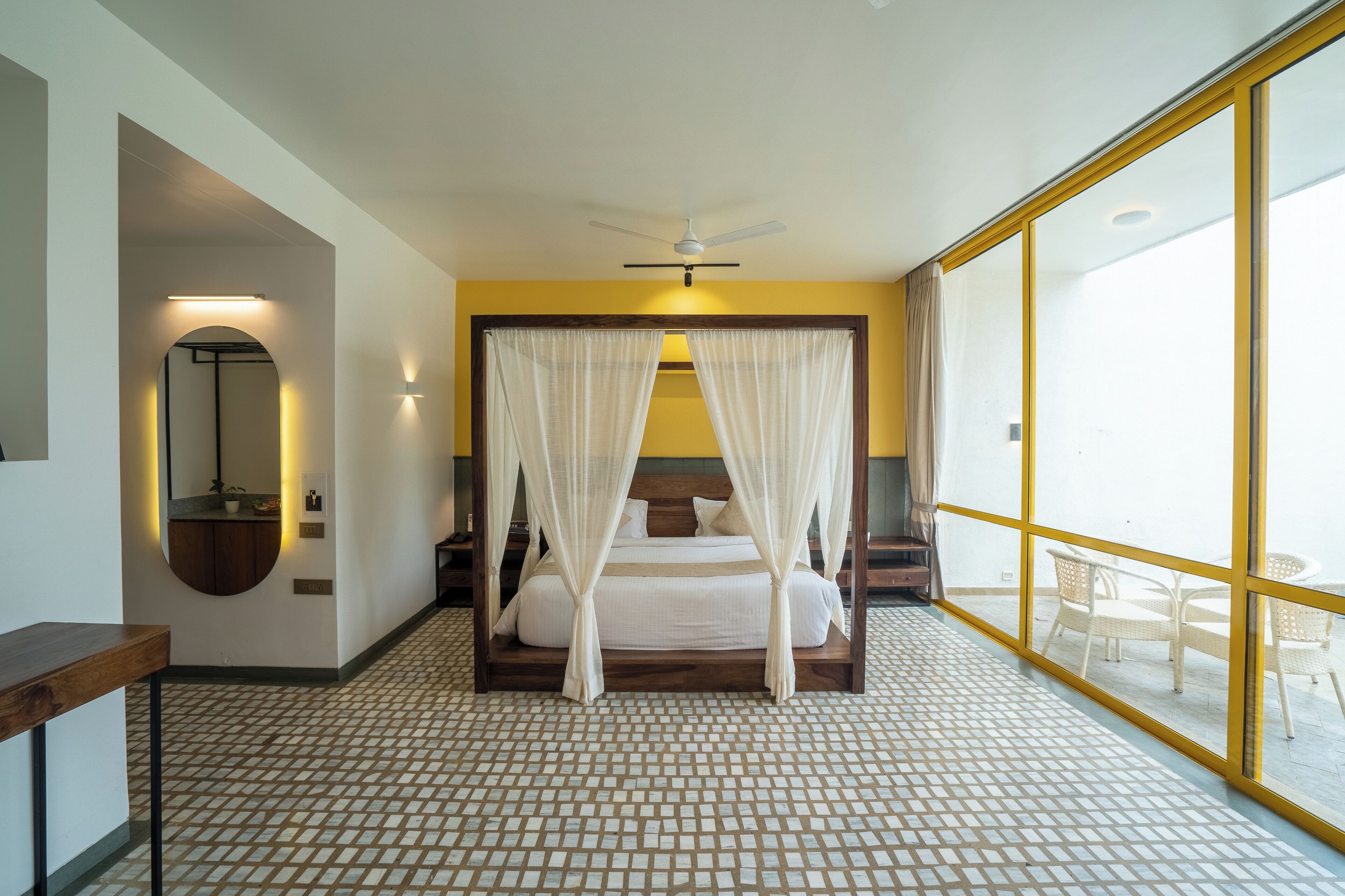 双人房, 露台, 山景 | 免费 WiFi