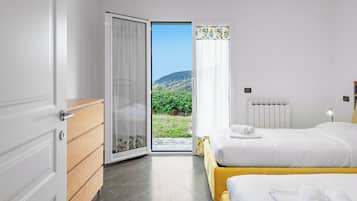 Family Villa, Multiple Bedrooms, 2 Bathrooms (Moneglia Villa in A Quiet Place) | 4 bedrooms, free WiFi, bed sheets