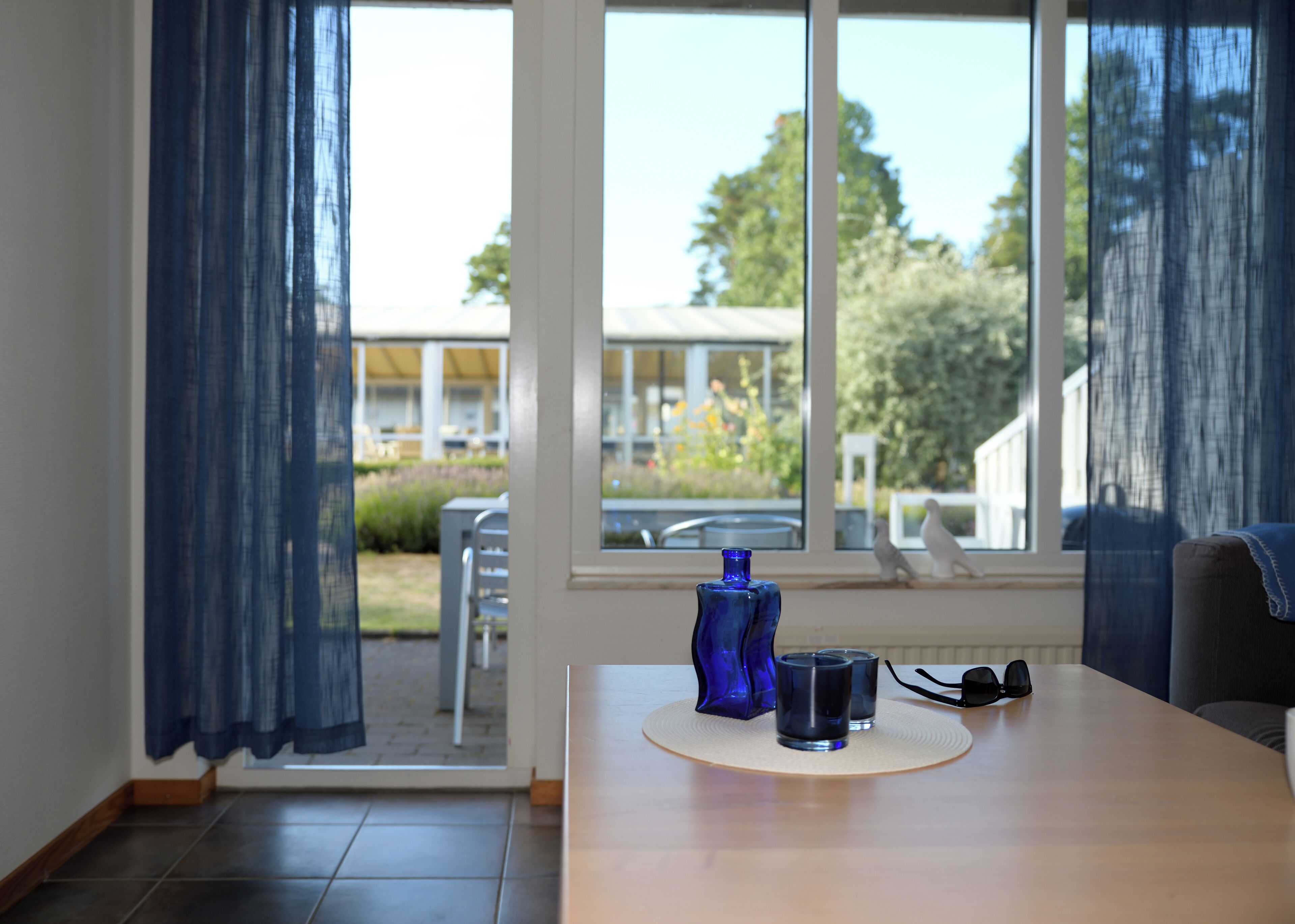 إطلالة على الفناء