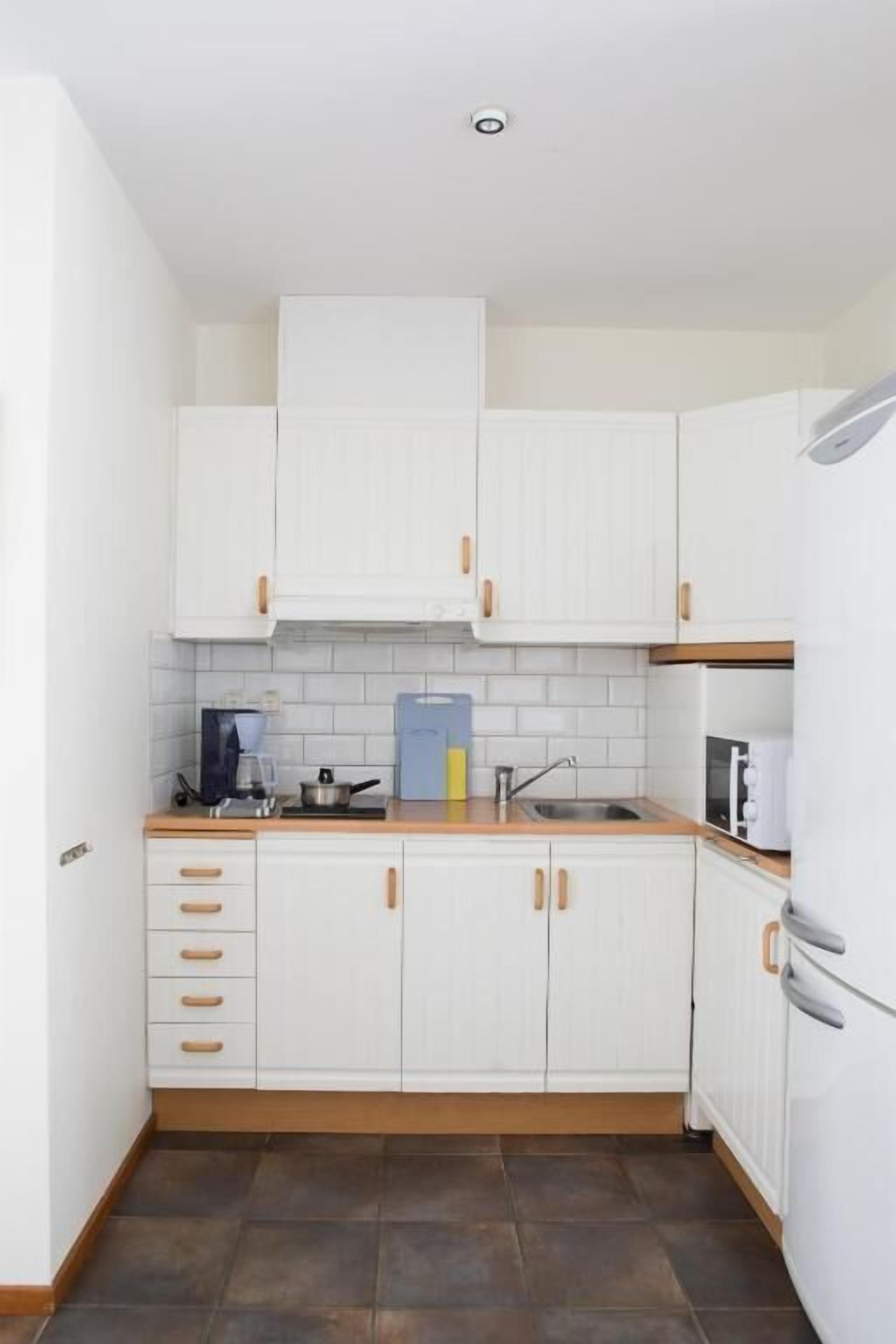 Villa - udsigt til have | Privat køkken