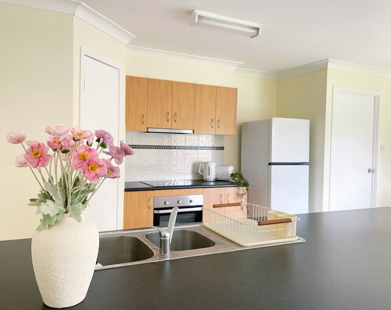 Microwave, oven, dishwasher, toaster