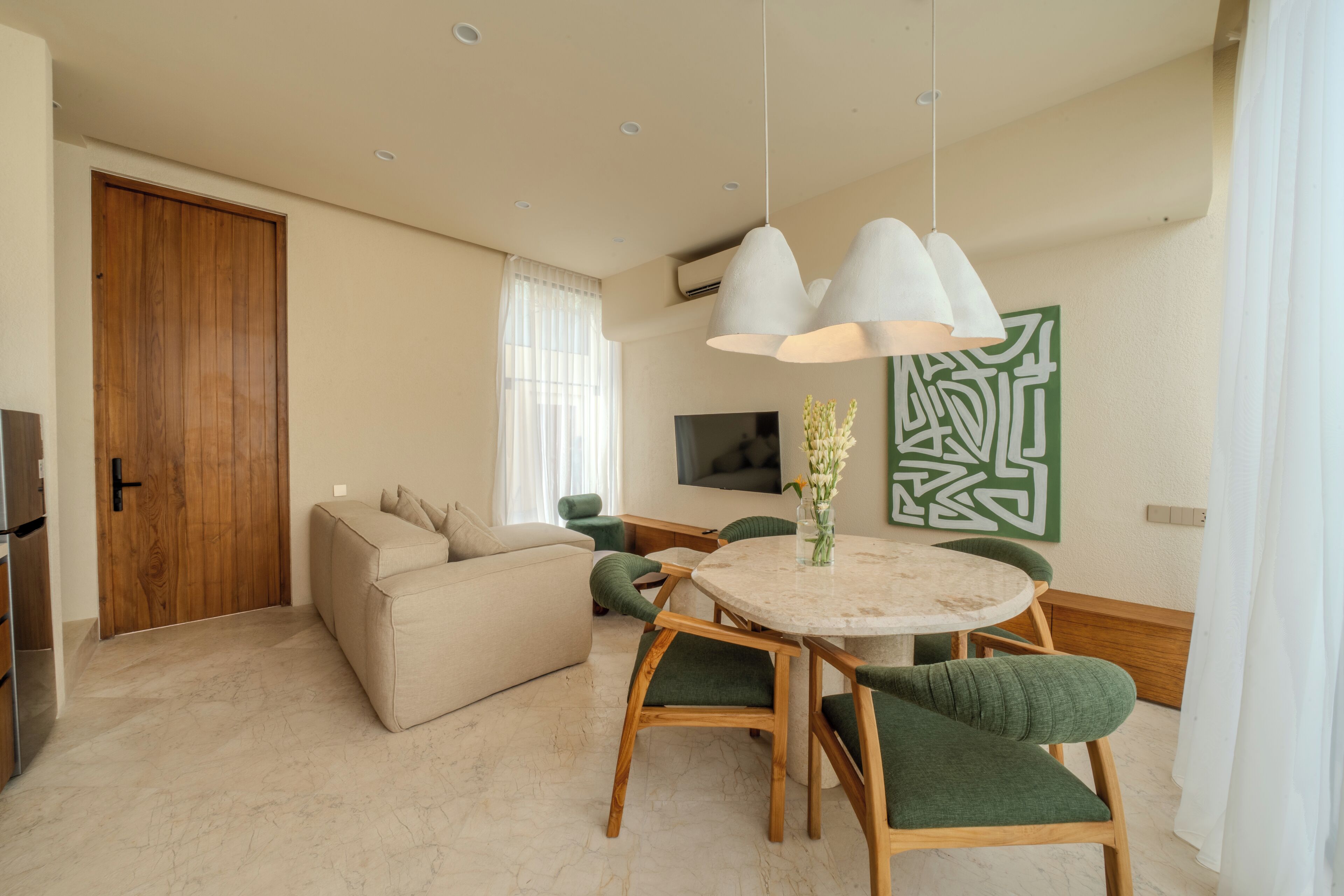 Luxury Villa, 1 Bedroom | Living area