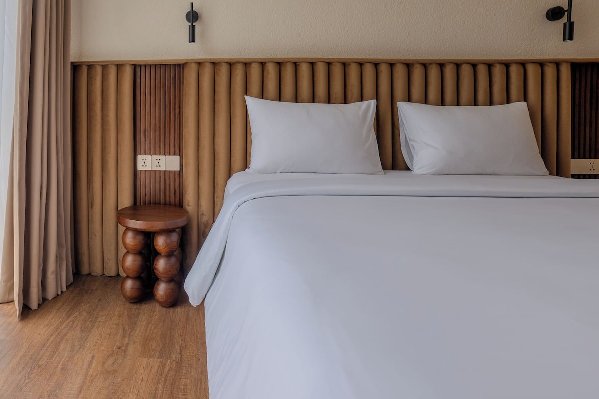 Deluxe-Villa, 1 Schlafzimmer | Schreibtisch, laptopgeeigneter Arbeitsplatz, kostenloses WLAN