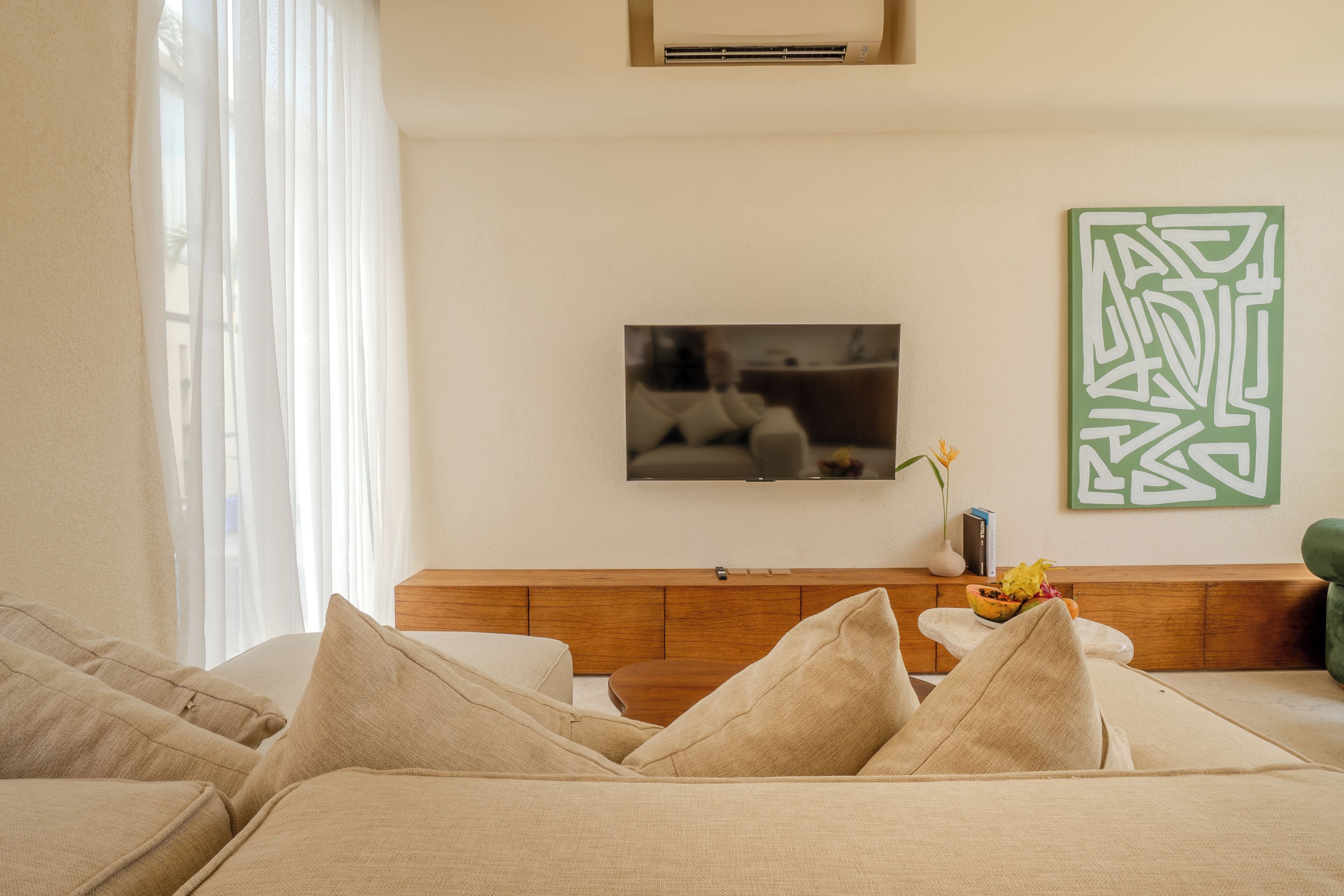 奢華別墅, 1 間臥室 | 客廳