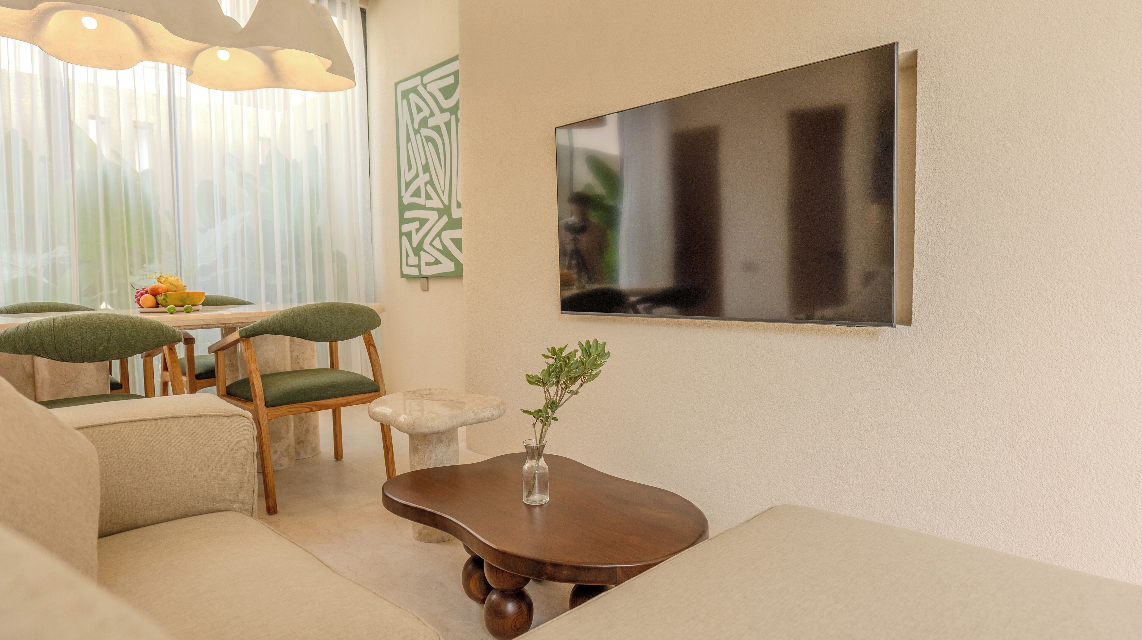 豪華別墅, 1 間臥室 | 客廳