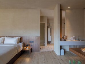 经典双人房, 庭院景观 | 浴室 | 免费洗浴用品、吹风机、浴袍、拖鞋