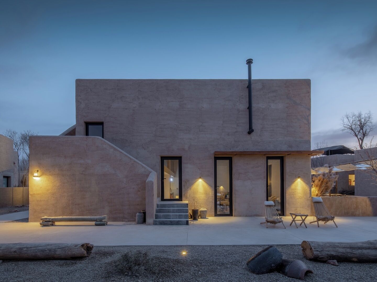 Mặt tiền nơi lưu trú