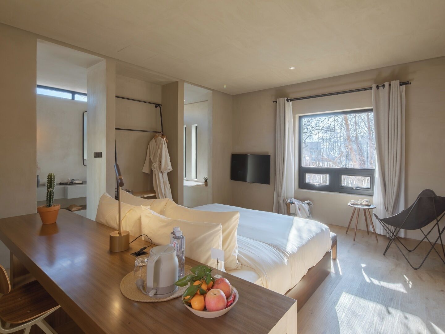 标准双人房, 庭院景观 | 客房景观