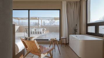 Luxury Double Room, Hill View | View from room