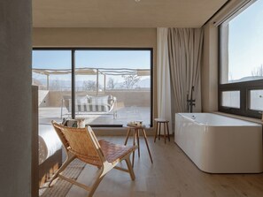 Luxury Double Room, Hill View | View from room - LOSTVILLA Zhongwei Yellow River (Zhongwei)