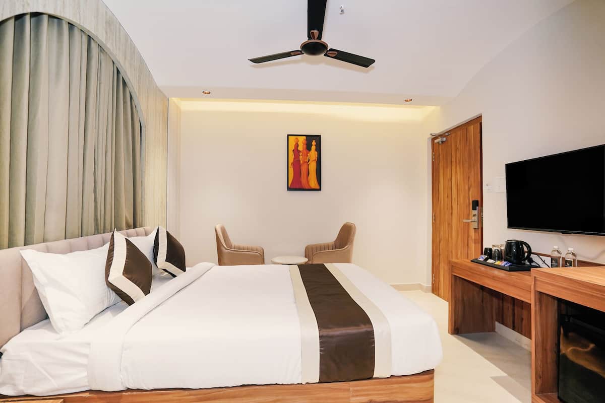 Rom – deluxe | Skrivebord og wi-fi (inkludert)