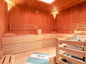 Sauna - Rustic Apartment near Leogang with Alpine View (Leogang)