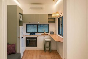 Private kitchen - The Glan Devon Tiny Retreat (South Burnett)