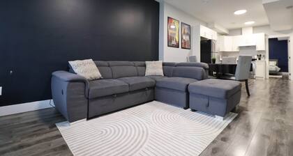 Modern 3BR w/ Patio + Fireplace | Self Check-in