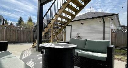 Modern 3BR w/ Patio + Fireplace | Self Check-in