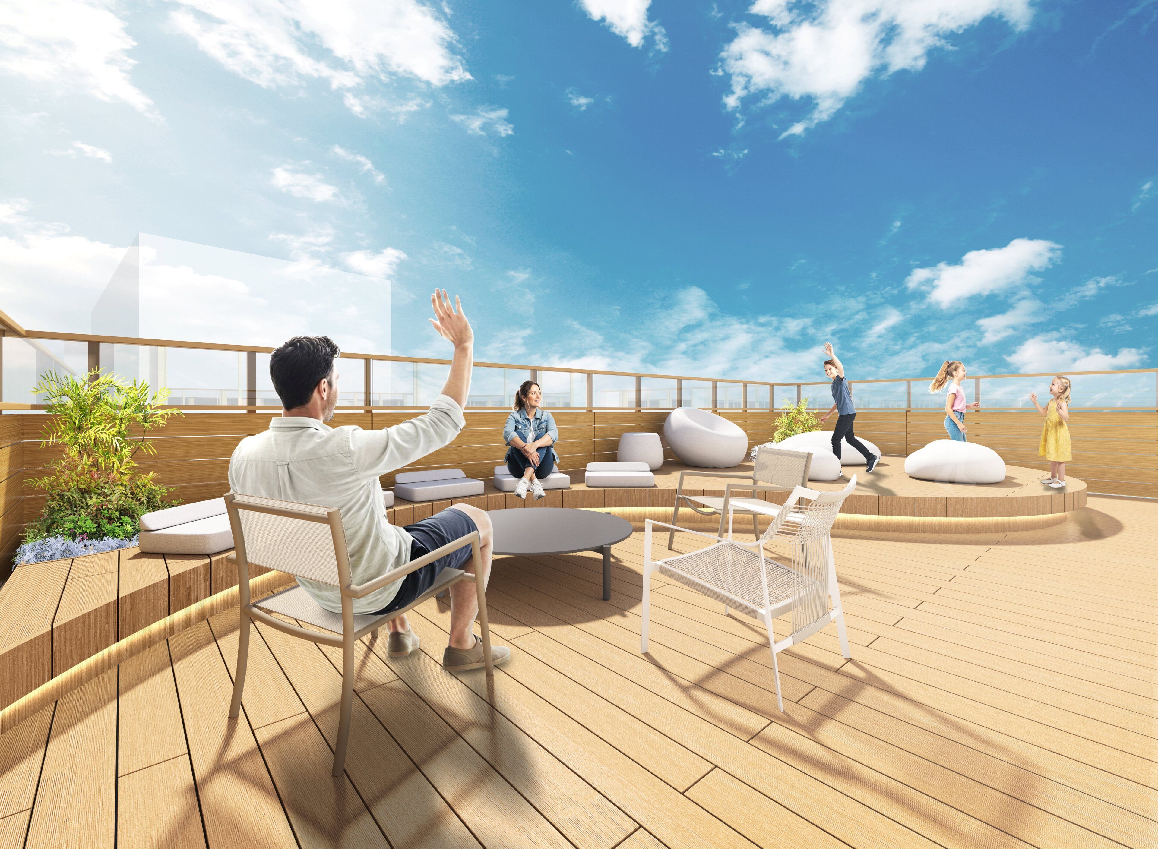 Sky Garden Three-Bedroom Suite | Terrace/patio