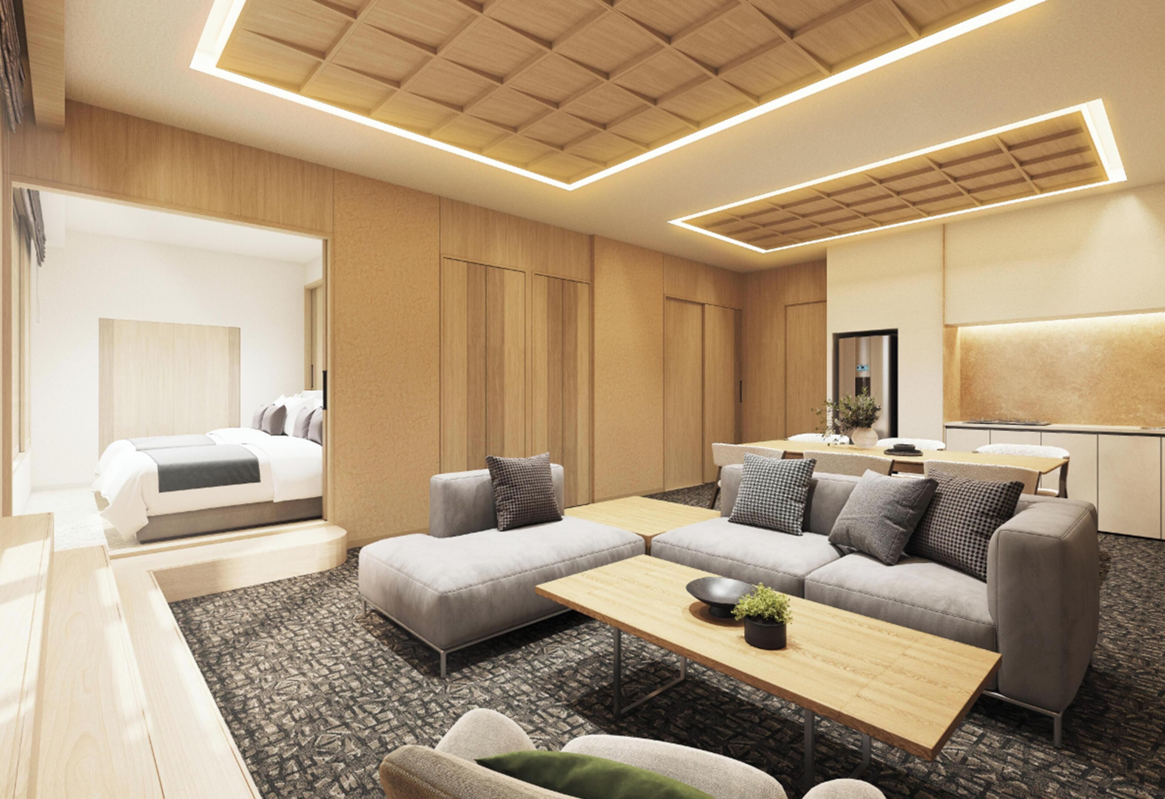 Sky Garden Three-Bedroom Suite | Down comforters, in-room safe, WiFi (free), bed sheets