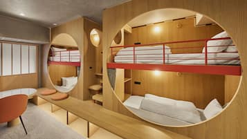 Two-Bunkbed Apartment, Non Smoking | Down comforters, in-room safe, cribs (free), WiFi (free)