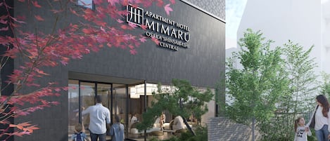 Fassade der Unterkunft