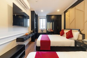 Deluxe Triple Room | Premium bedding, down comforters, memory foam beds, minibar - Bailey Hotel Hue (Hue)