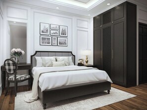 Deluxe Double Room | Blackout drapes, soundproofing, iron/ironing board, free WiFi - Bailey Hotel Hue (Hue)