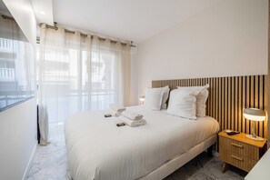 公寓 | 3 間睡房、手提電腦工作空間、熨斗/熨衫板、床單