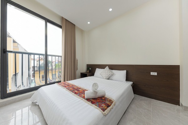 Bedroom w/ Juliet Balcony for a natural light