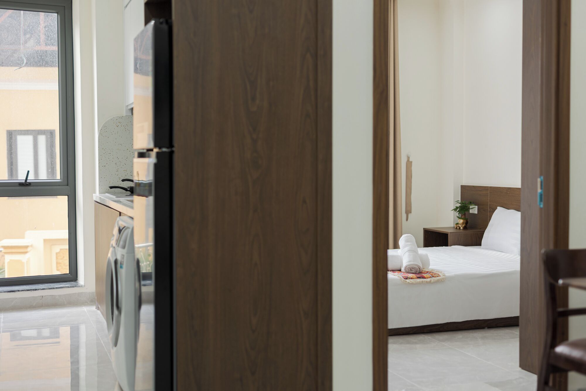 1 bedroom, WiFi, bed sheets, wheelchair access