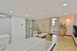 家庭複式房屋, 河景 | 書桌、筆電工作空間、遮光布/窗簾、免費無線上網