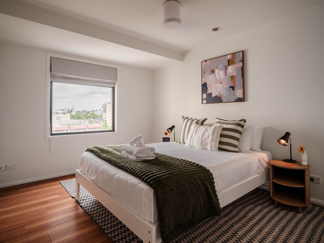 1 Schlafzimmer, Schreibtisch, Bügeleisen/Bügelbrett, WLAN