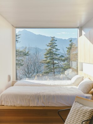 Zweibettzimmer, Bergblick | Blick auf die Berge