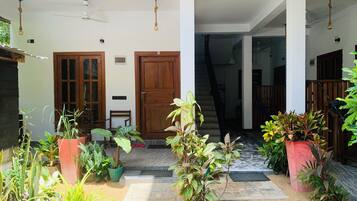 Fassade der Unterkunft