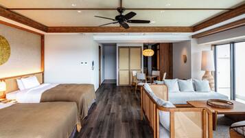 Superior-Zimmer (Corner, High Fl with Lounge access)