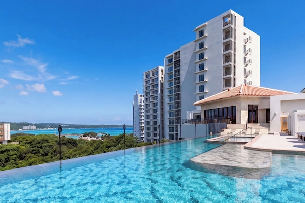 Indoor pool, outdoor pool, open 9:00 AM to 8:00 PM, sun loungers