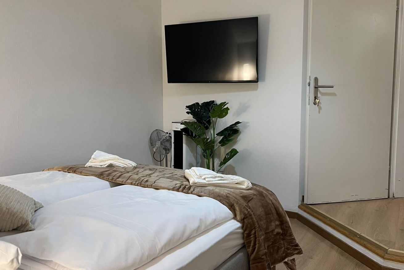 1 Schlafzimmer, Schreibtisch, Bügeleisen/Bügelbrett, WLAN