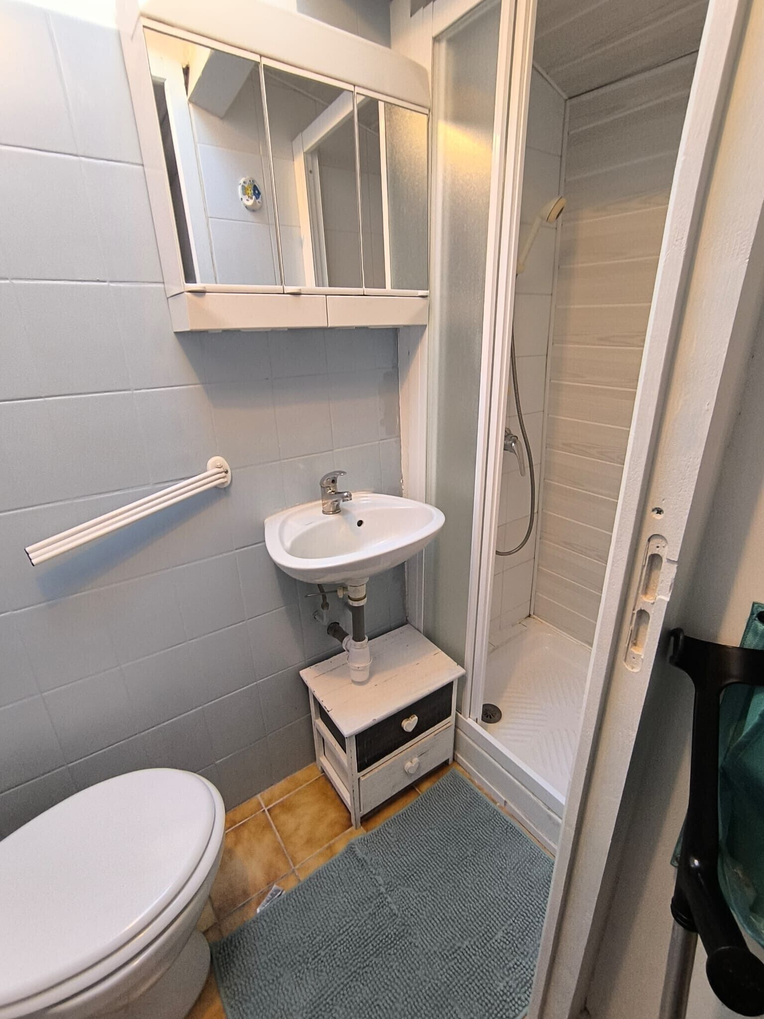 Dusche, Handtücher