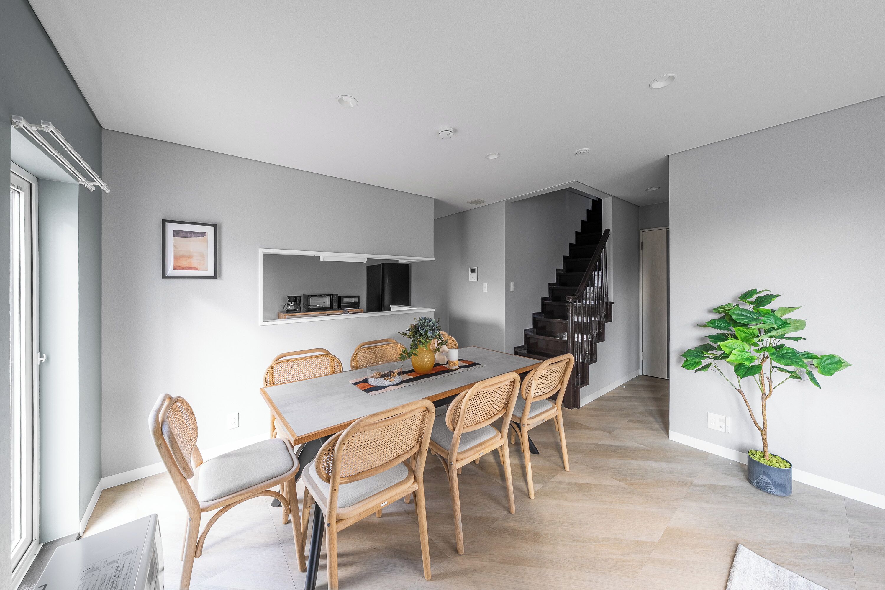 Spiseområde på rommet