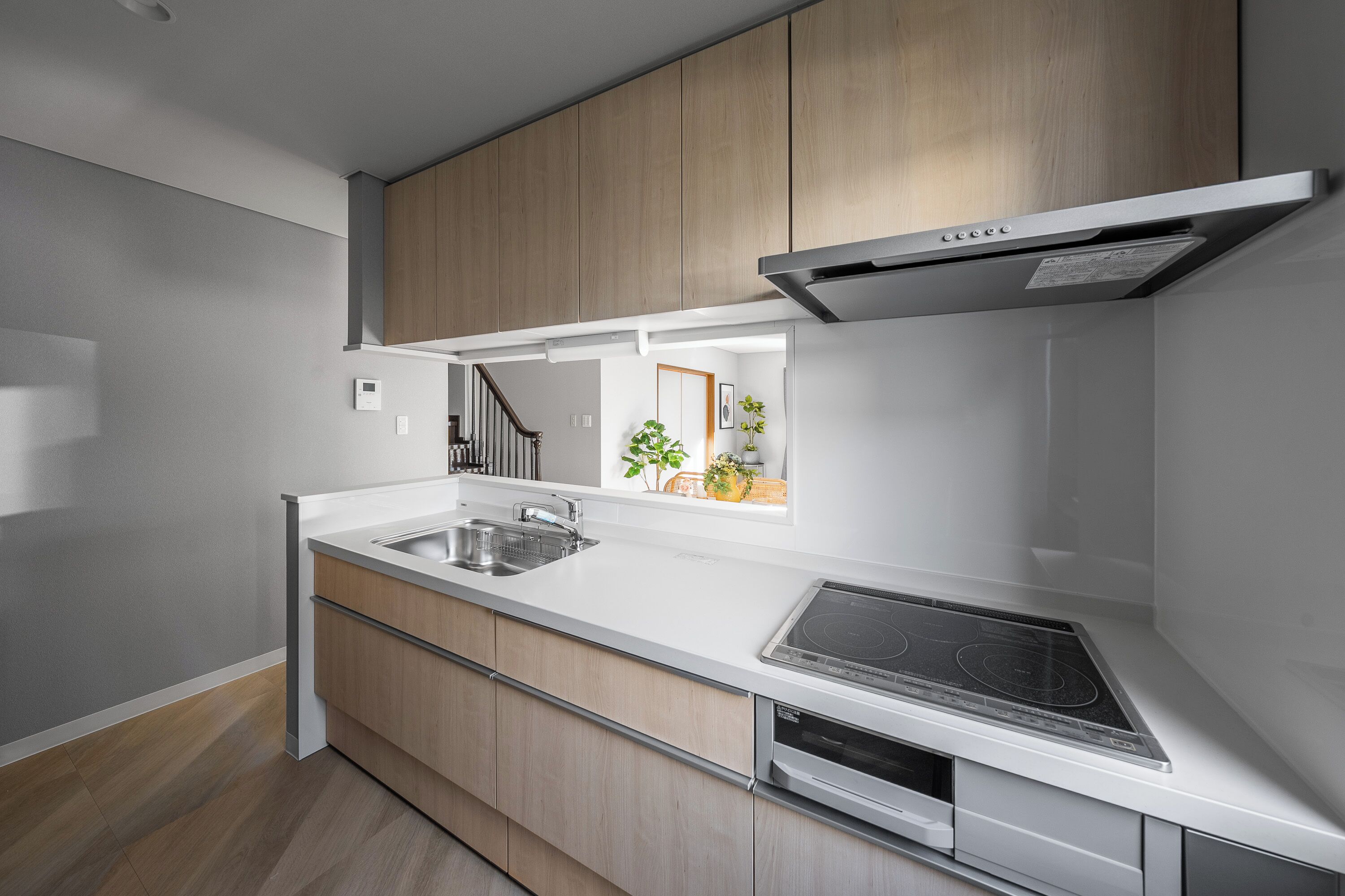 Kjøleskap, mikrobølgeovn, kokeplater og riskoker