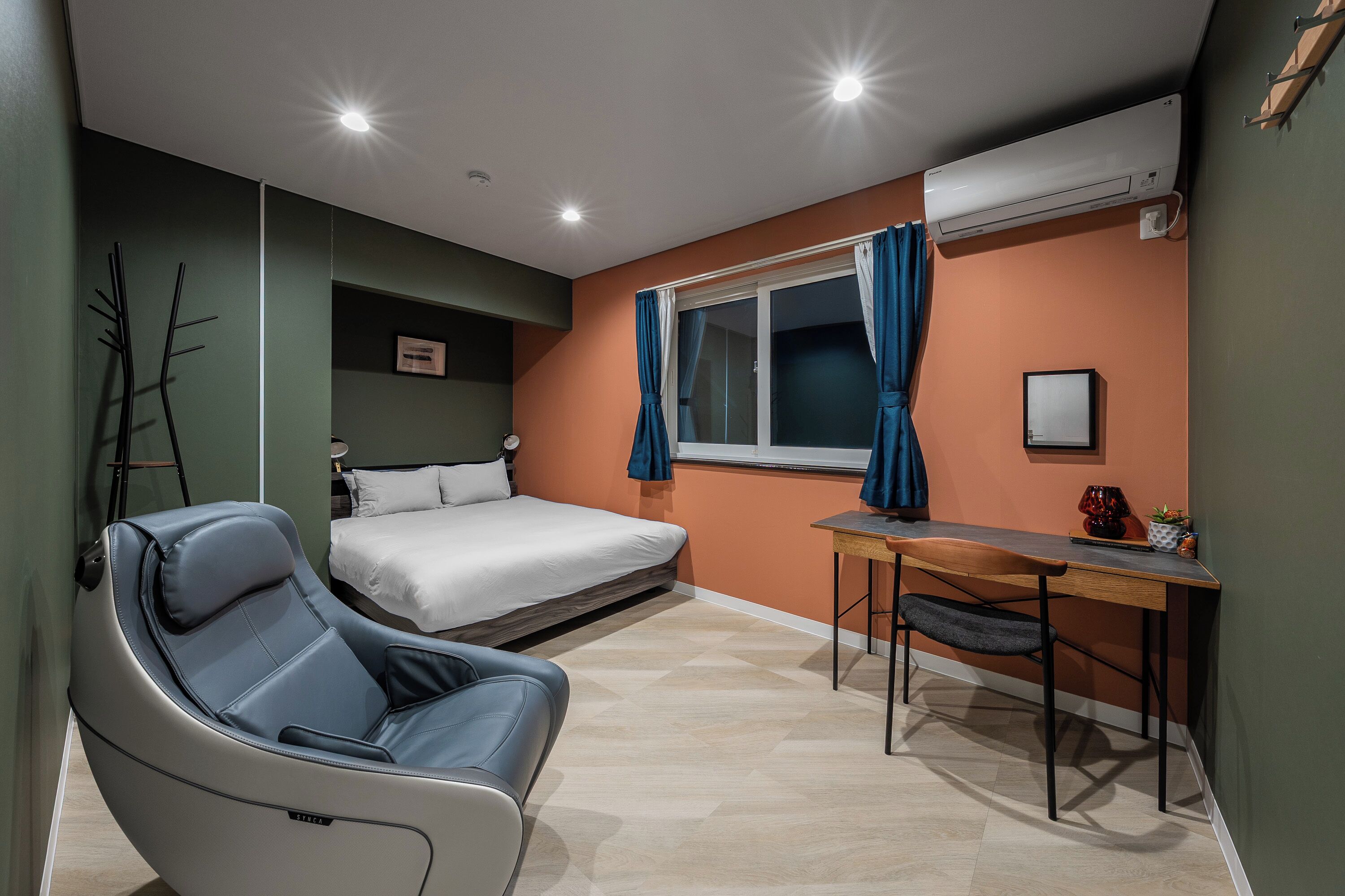 Massage dans la chambre