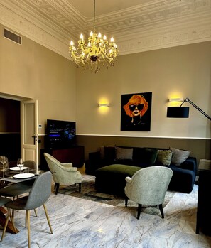 Living area - The Great Maison - Via veneto (Roma)