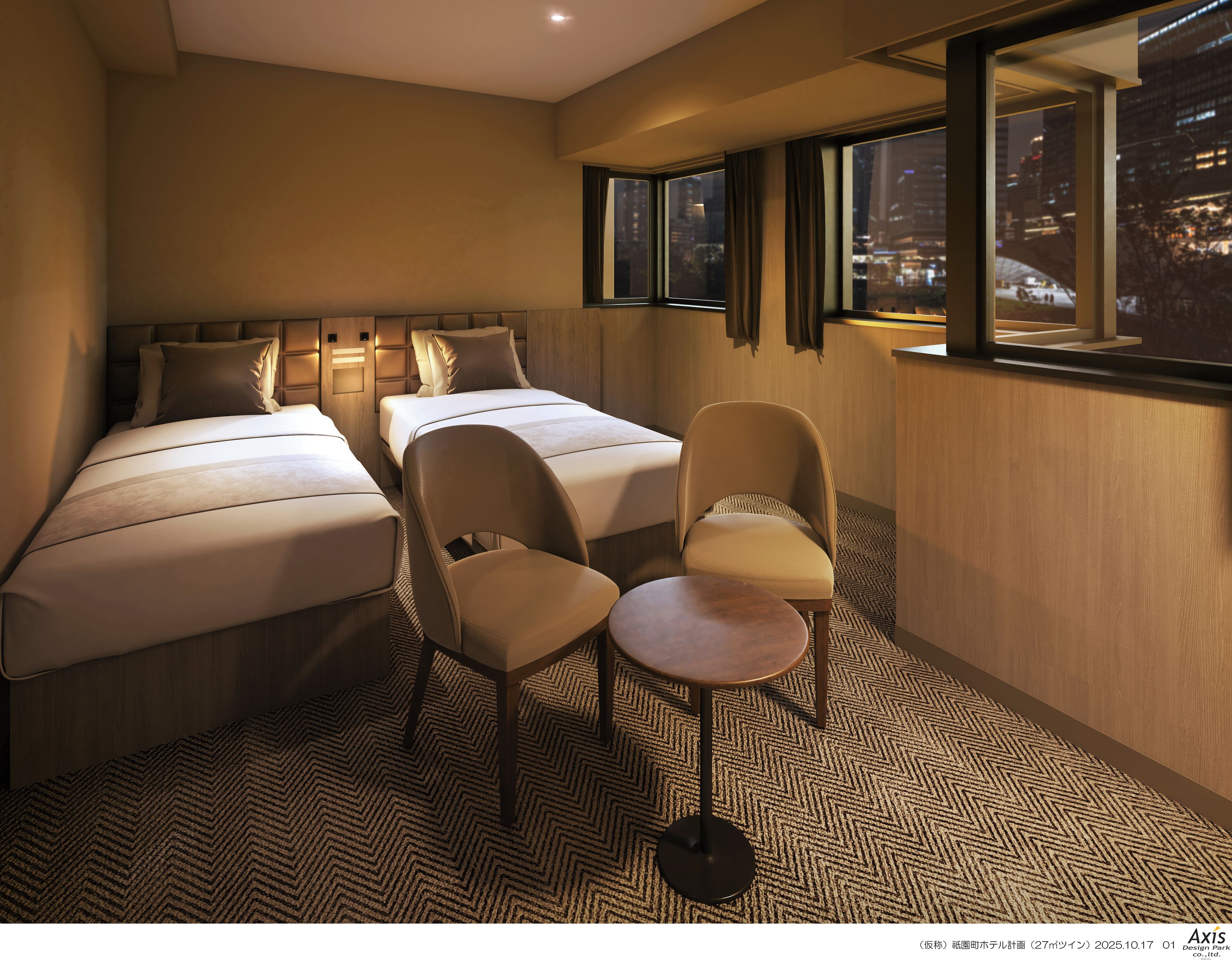 Tvåbäddsrum Deluxe - icke-rökare | Arbetsyta för laptop och gratis wi-fi