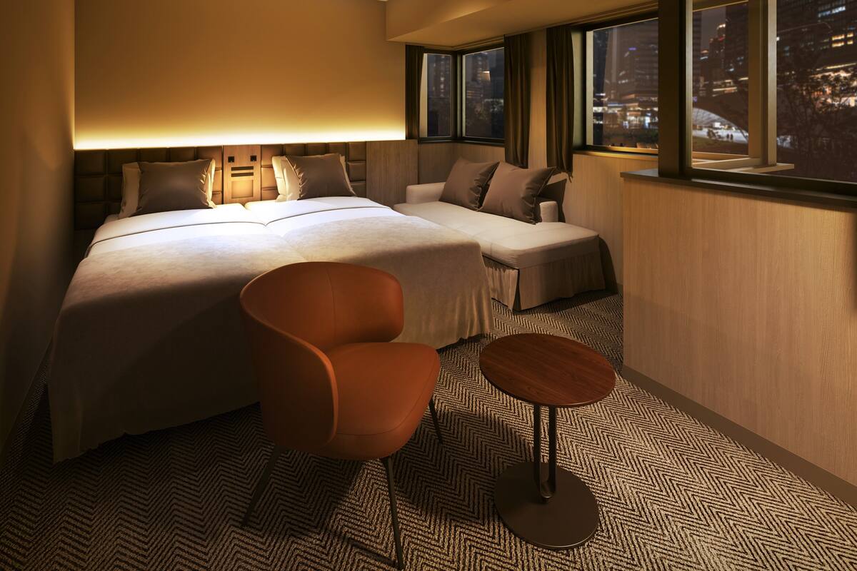 Deluxe Twin Room, Non Smoking | Laptop workspace, free WiFi, bed sheets