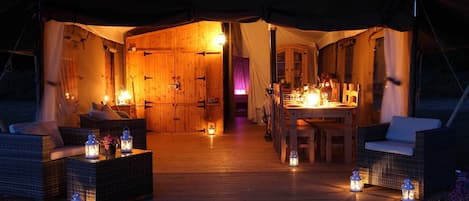 Restaurante al aire libre