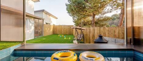 Basic Room, 2 Bedrooms (Private Pool Villa) | 2 bedrooms, free WiFi