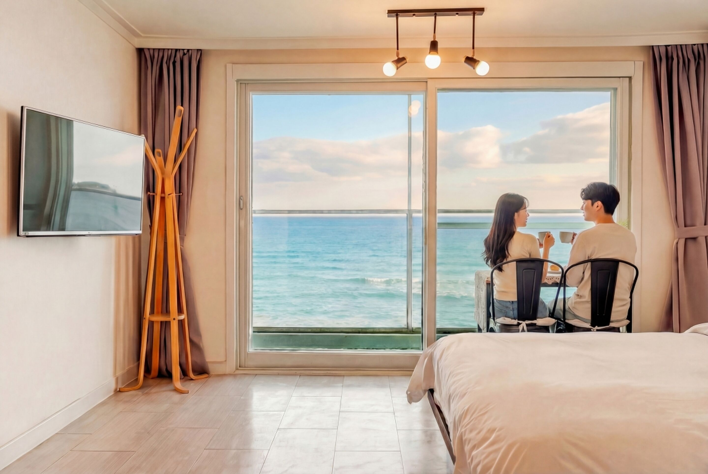 Basic-værelse - 1 soveværelse (202(Ocean View)) | 1 soveværelse, gratis Wi-Fi