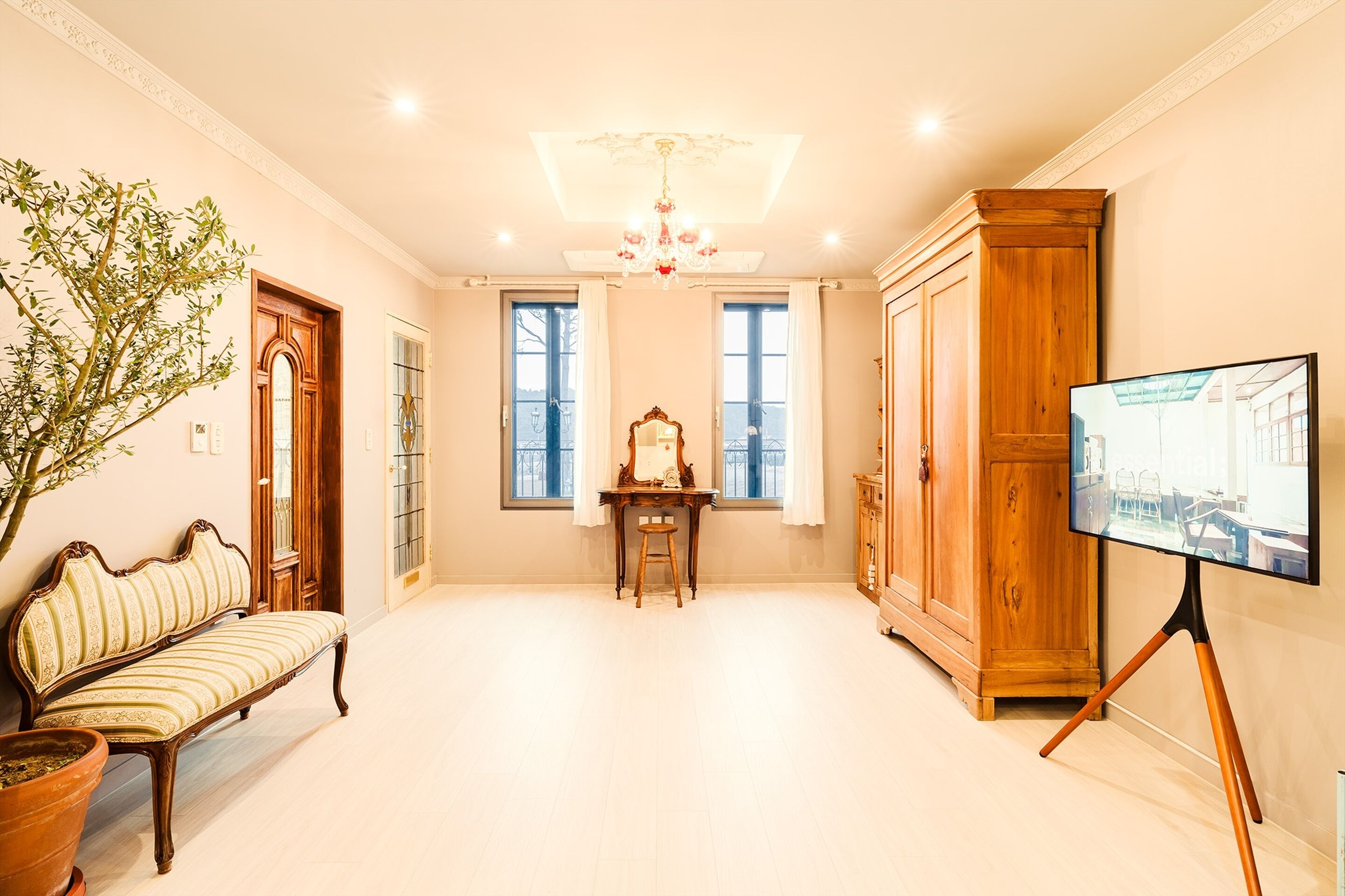   ベーシック ルーム 1 ベッドルーム (Room 102) | 1 室のベッドルーム、WiFi (無料)