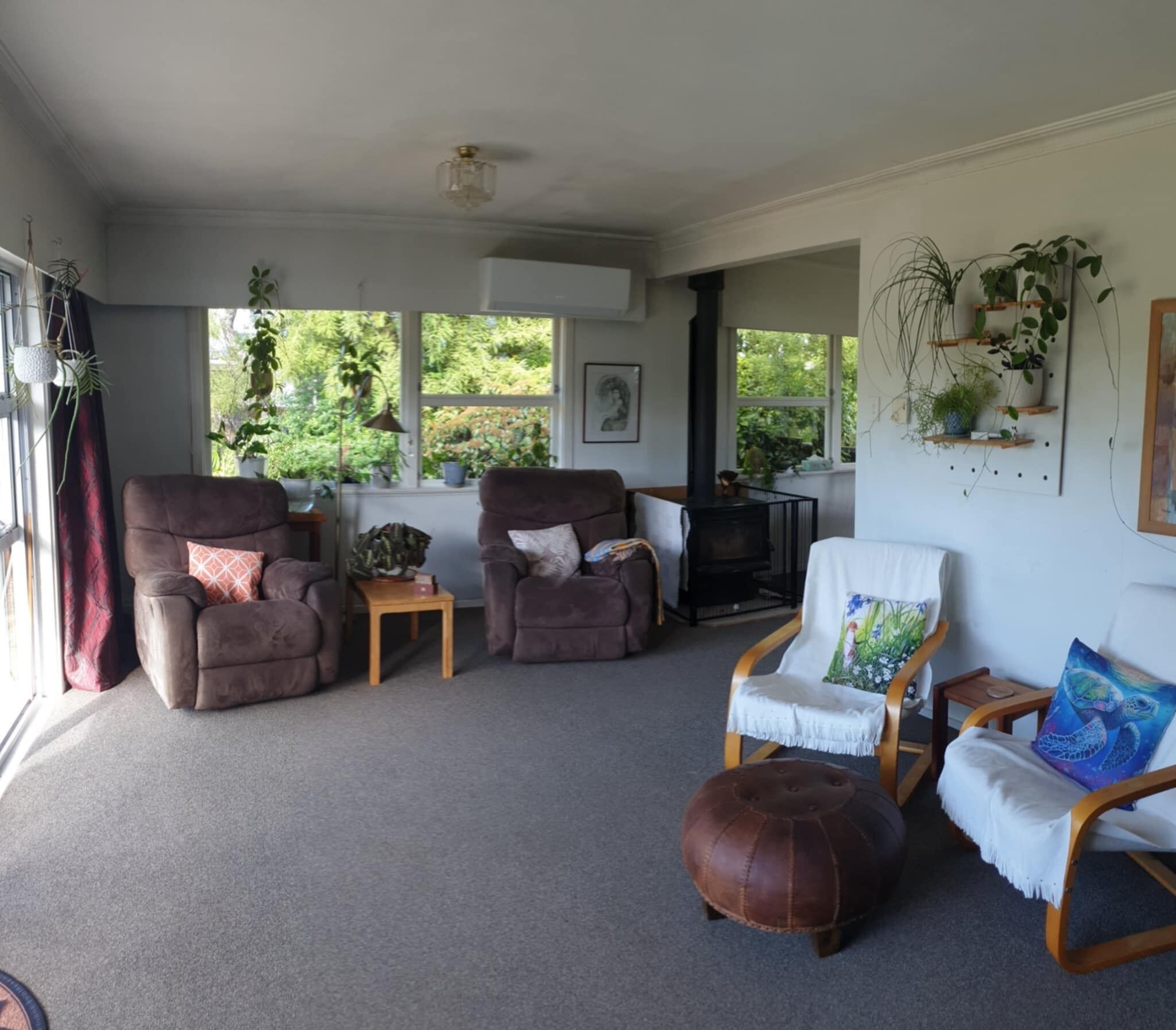 Shared Dormitory, 1 Bedroom, Terrace, Garden View | Living room