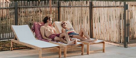 Seasonal outdoor pool