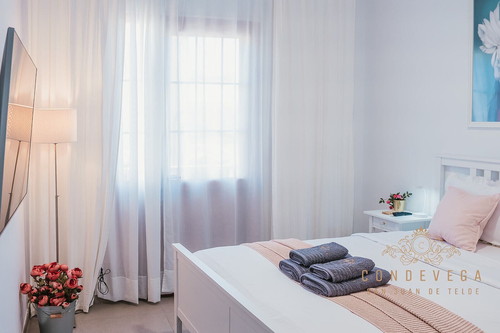 Down duvets, individually decorated, individually furnished